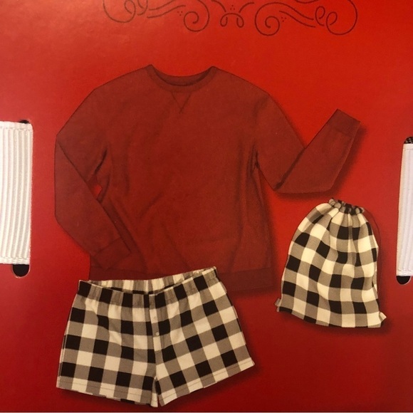 PJ’S /NWT/Women/3pc Backpack & Pajama Set/Buffalo Check /size L/wondershop - Picture 4 of 7